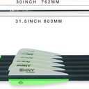 TIGER ARCHERY 30Inch Carbon Arrow Practice Hunting Arrows with Removable Tips for Compound & Recurve Bow(Pack of 12)