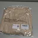 Womens Overalls Denim Dress Loose Casual Sleeveless Mini Pinafore Jean Romper Summer 2025 Outfits High Roller Skirtall Khaki, Large