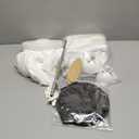 Outdoor Halloween Decorations - 2 Pack Light-Up Ghost Decor with Adjustable Height for Outdoor Porch & Yard, Frightening Standing Ghosts with LED Lights - Scare for a Haunted Halloween