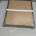 Black 14x18 Picture Frame Set of 3, High Transparent Frame for 14 By 18 Photo Collage Canvas Poster Size Wall Mount and Tabletop Horizontally Vertically (Black, 14 x 18 inches)