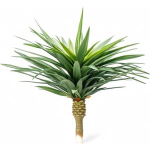 24" Tall Lifelike Large Artificial Agave Sisalana Succulent Plant for Indoor and Outdoor Home Dcor (Green)
