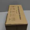 Indoor Garden Hydroponics Growing System 12 Pods, Indoor Herb Garden with LED Grow Light, Adjustable Height Up to 12inch, Hydroponics for Family (Pure Black)