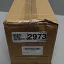 Suli Extra Large Kitchen Utensils Holder with 4 Compartments, Wooden Utensil Organizer for Kitchen Countertop, Farmhouse Decor, Rustic Cooking Utensil - White grain