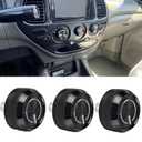 3Pcs Upgraded Control Switch Knob for Toyota Tundra 2000-2006,Air Conditioning AC Heater Blower Fan Climate Control Knobs Switch Button,Replaces 55905-0C010 559050C010