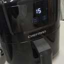 CHEFMAN 2 Qt Mini Air Fryer  Digital Space-Saving Compact Air Fryer with Nonstick and Dishwasher Safe Basket, Quick & Easy Meals in Minutes, Features Digital Timer and Shake Reminder  Black