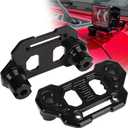 Wrangler JL Light Bar Hood Mounting Brackets, Gladiator JT Ditch Light Cowl Mount Brackets A-Pillar LED Fog Light Pod Brackets for 2018-2025 Jeep Wrangler JL JLU 4xe Gladiator JT Accessories