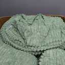 Blissful Diary Reading Pillow, Large Backrest Pillow with Shredded Memory Foam for Adult & Children, Designed for Bed and Couch Sitting Up, Includes Arms, Pockets and Washable Cover, Sage Green