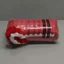 Red Sherpa Fleece Throw Blanket 5060 for Couch Sofa Bed,Double Side Soft Fuzzy Cozy Plush Thick Flannel Blanket with Striped Design Gift for Adults,Woman,Girls