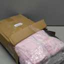 Kids Sleeping Bag for Girls & Boys, Large Kids Sleeping Bag with Pillow, Glow in The Dark Slumber Bag, Soft and Comfortable for Children's Daycare, Sleepovers, Travel (Pink)