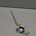 iFealClear Universal Toilet Handle Replacement Kit, Side/Angle Mount Toilet Flush Handle Compatible with Kohler K-GP30324-CP/TOTO/American Standard, Stainless Steel Flapper Chain, Chrome