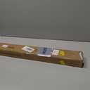 1-1/8 inch Double Curtain Rod - Premium Nonadjustable 54in/4.5ft Drapery Rods - Heavy Duty Dual Curtain Rods for Windows with Solid Aluminum Finials and Adjustable Concealed Mounting Bracket - Black