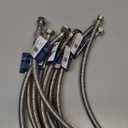 [10-Pack] PLUMBINGMASTER Faucet Hose,Faucet Supply Lines (3/8" Comp x 1/2" FIP), Certified Safe Supply Lines for Bathroom Faucet (16 inch)