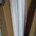 Long Tension Rod 39-144inch White Tension Curtain Rods no Drilling 1.26" Diameter Outdoor Curtain Rod for Patio,Windows,Shower,Doorway,Heavy Duty Spring Rods
