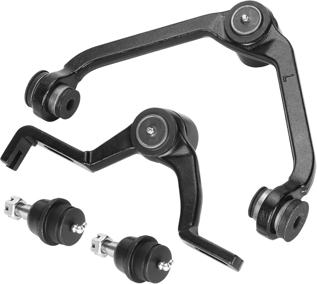 Front Upper Control Arm Lower Ball Joints for Ford Explorer 1995-2001, Ranger 1998-2011, for Mazda B3000 1998-2007, B4000 1998-2009(Only 2-Piece Design w/Torsion Bar), 4PCS