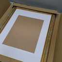 Vintage 12x16 Picture Frame,Antique Gold Photo Frames with Plexiglass Front,Ornate Picture Frames Display 8.5x11 with Mat or 12x16 Frame Without, Wall Dcor,1 Pack,Silver