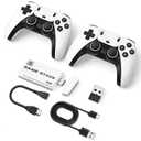 M15 2026 Upgrade Retro Game Stick Pro, 128GB, with 40,000 ClassicVideoGames, Retro Gaming Console, Plug & Play for TV Video Gaming Controller