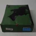 IUV Cowboy Boots For Women Knee High Western Cowgirl Boots Snip Toe Side Zipper Chunky Heel 9