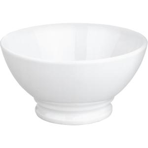 Pillivuyt 13-Ounce Traditional European Coffee Bowl, White