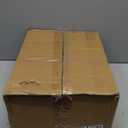 Utoplike Teak Side Table Outdoor, Patio End Table Double Layer, Wooden Coffee Accent Tables for Backyard, Garden, Bed, Living Room, Couch, Two-Tier