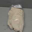 Smiry Waterproof Seat Covers for Dining Room Chairs Set of 4, Stretch Jacquard Removable Washable Chair Seat Slipcovers Protector, No Rear Covers, Beige