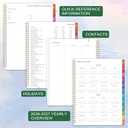 2026 Planner - 2026 Planner Weekly and Monthly, Jan. 2026 - Dec. 2026, 9.7" x 11" with Tabs, Thick Paper, Strong Twin-Wire Binding, Calendar Planners 2026