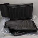 Floor Mats & Cargo Liner for 2024 2025 Mazda CX90 & CX-90 PHEV 8 Passenger with 2nd Row Bench Seats,1st & 2nd & 3rd Row with Trunk mat Full Set,TPE All Weather Mats