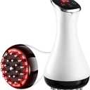 Lymphatic Drainage Massager, Anti Cellulite Massage Tool & Body Sculpting Machine with 30-Level Microcurrent, Light, Heat & Vibration for Legs, Arms & Belly, Helps Reduce Stretch Marks & Cellulite