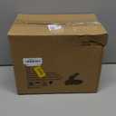 aboxoo Hippo Statue Home Resin Hippopotamus Figurine Fun Candy Dish,Key Bowl,Big Mouth Sculpture Table Art Decoration Sundries Container Storage Box (Light Blue)