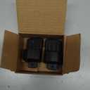 Scope Cover for Sig Romeo Zero, Protective Case Fit Sig Romeo 0 Perfectly Preventing Scratching and Dust,Black (2 Pack)