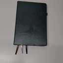 Vintage Leather Journal with 300 Numbered Pages,B5 Lined Journal for Men Women,Daily Journals for Writing,College Ruled Notebook for Work,School,Note taking,Travel Diary,Large (7" x 10") (Green)