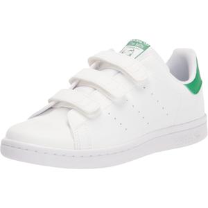 adidas Originals Unisex-Child Stan Smith (End Plastic Waste), White/White/Green, 3