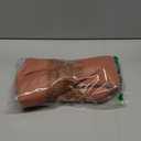 BGment Boho Terracotta Linen Curtains for Living Room 84 Inches Long, Burnt Orange Light Filtering Drapes Semi Sheer with Rod Pocket for Fall Bedroom Rust Color, Each 52 Inch Wide