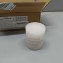 Pillar Candles - 2.7x3 inch | 30 Hours Burning, 6 Count - White Unscented Smokeless European Pillar Candles - Perfect for Wedding, Parties, Spas, Home Gatherings and Dinner