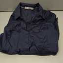 Riders by Lee Indigo Women's Bella Easy Care Quarter Sleeve Woven Shirt (Blue, M)