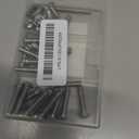 1/4-20 x 1/2", 3/4", 1" Button Head Socket Cap Screws Bolts Kit, 304 Stainless Steel 18-8, Allen Hex Drive, Full Thread, 30 PCS