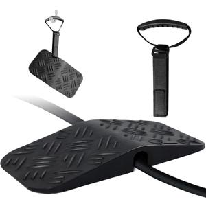 Ev Charger Cable Protector with Handle For Garage Door,Gap Minimizing Design Heavy Duty Soft Rubber Ev Charger Cord Protector Compatible for Tesla(Model 3/Y/X/S), J1772 Chargers,Prevents Damage