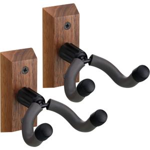 Tatuo Crossbow Hanger for Wall Vertical Gun Rack Wall Mount Hardwood Gun Holder Compound Bow Hanger Holder Displays Rack Shotgun Hooks Rifle Storage Securely Holds Airsoft Firearm