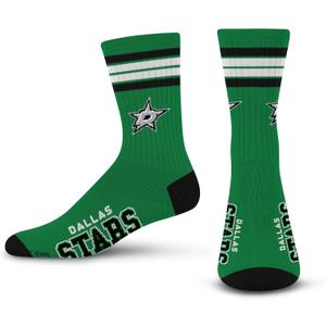 For Bare Feet Women's NFL Four Stripe Socks (Large, Team Color)