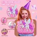 Beayuck Kids Makeup Kit for Girls - Girls Makeup Kit Toys, Real Washable Cosmetic Set with Storage Case, Kids Play Makeup Set for Christmas Birthday Gift 3 4 5 6 8 10 11 12+ Years Old, Pink