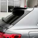 STSEV01 Rear Window Spoiler Roof Wing Compatible with Audi Q3 F3 SUV 2019-2025 S Line/Premium, Glossy Black Sport Style DeckLid Lip Exterior Accessories