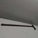 FLYDRUM Wooden Walking Cane for Men and Women, One-Piece Wood Cane, 36 Inch Wood Walking Stick for Men and Women, Ergonomic Wood Cane for Seniors (Walnut)