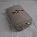 Bedsure Duvet Cover Queen Size - Soft Cationic Dyed Duvet Cover Set for Kids with Zipper Closure, 3 Pieces Bedding Set(Bison, 90"x90")