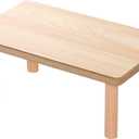 Hamster Play Wooden Platform, Gerbil Cage Waterproof Wood Stand with Pillars Standing Surface Play Decor Cage Accessories for Syrian Squirrel Chinchilla and Other Small Pets