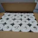 2-Ply Toilet Paper Bulk | Septic safe toilet paper | 40,000 Soft Sheets | 80 Rolls x 500 Sheets Each | Recycled Fiber & Strong Bath Tissue Mega Pack for Home & Commercial Use