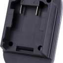 Biswaye ML18DL Battery Adapter Converter, Compatible with Mil-Waukee 18V Lithium Battery 48-11-1850 to Replacement for De-Walt 20V MAX Battery DCB200 DCB206, Compatible with De-Walt 20V MAX Tools