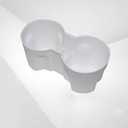 XINTUO Tesla Model Y Juniper 2025 2026 & Model 3 Highland 2024 2026 Center Console Organizer Tray [Slide Smoothly + Easy Installation] Cup Holder for Tesla Model Y Juniper Accessories