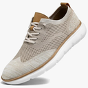 Mens Casual Dress Sneakers Fashion Walking Mesh Oxfords Shoes Business Work Lightweight Soft Sole, Size 40 (7)