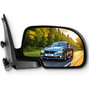 SCITOO Passenger Side View Mirror Fit For Chevy For GMC & For Cadillac For Silverado, Suburban, Avalanche, Tahoe, Sierra, For Yukon, For Escalade - 1999-2007 Manual Fold adjustment Mirror GM1321230