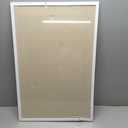 DAHAPYBOO Cork Board with Linen White, Bulletin Board 30"x20" Hanging Corkboards for Office Home School Message Board or Vision Board Decoration.