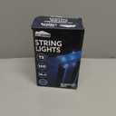 Joiedomi Christmas Lights Outdoor,100 Count Blue Christmas Tree Lights Indoor,21.4ft String Xmas Decorations for Dorm Classroom Bedroom Holiday Wedding Party,White Wire